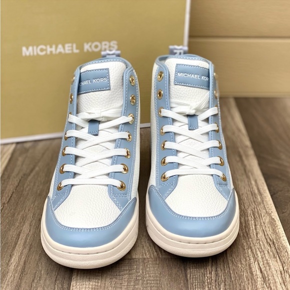Michael Kors Shea Mid High Top Sneakers - Picture 3 of 8